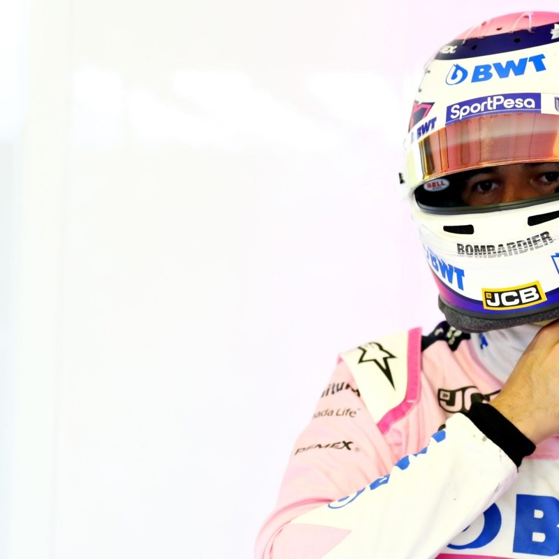 Sergio 'Checo' Pérez mostró el casco temático que usará en el Gran Premio de México