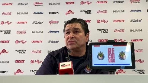 El timonel rojiblanco elogió la contratación de Ricardo Peláez