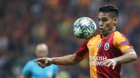 Radamel Falcao, delantero del Galatasaray de Turquía.