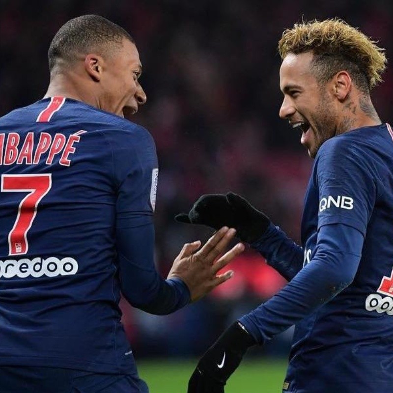 A Mbappé lo compararon con Neymar, pero para criticarlo