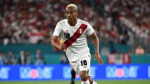 Carrillo metió el primer gol de Perú en Rusia 2018.