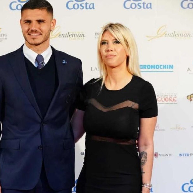 ¡Qué romántico! Icardi endulzó a todos con una foto con Wanda Nara en la Torre Eiffel