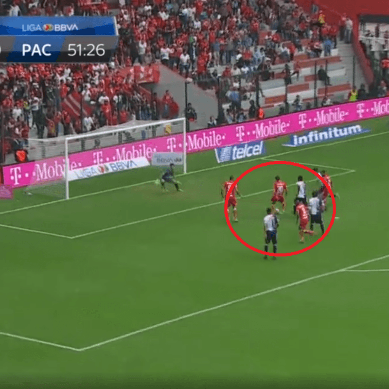 Luis Hernández entró por la lesión de Fernando Tobio y marcó el gol de Toluca