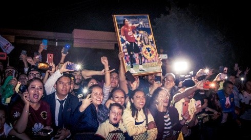 El recibimiento para las Águilas en San Luis