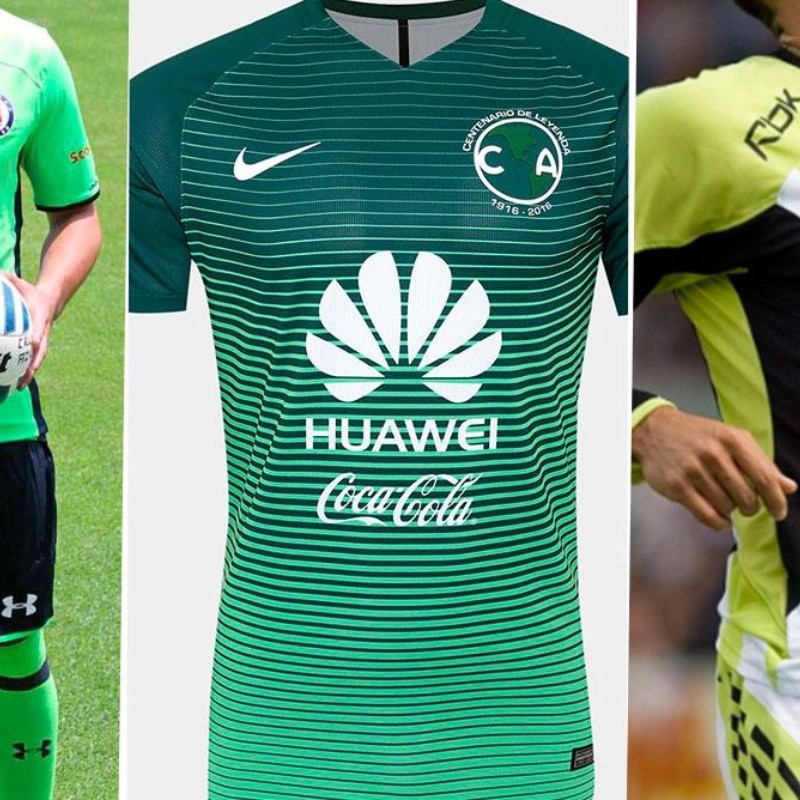 Las 10 camisetas más feas de la historia del futbol mexicano