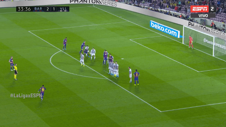 El golazo de Lionel Messi.