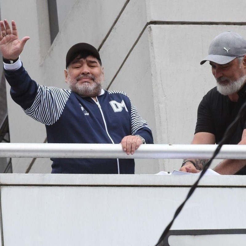 El saludo de cumpleaños de Gimnasia a Maradona