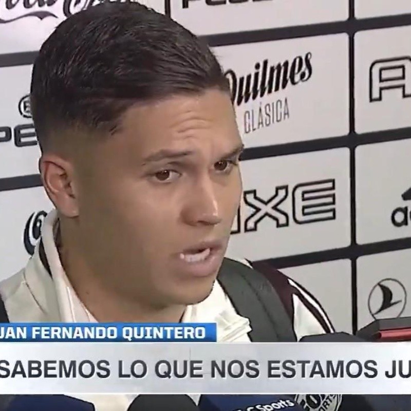 ¿Selección Colombia o River? Quintero habló de la difícil situación