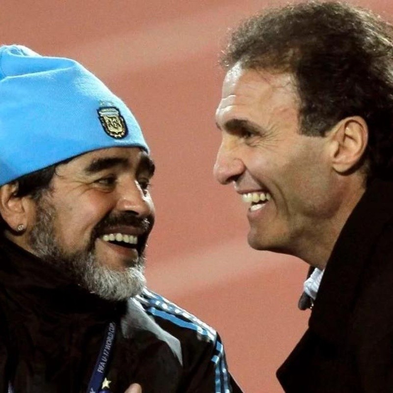 Ruggeri eligió un fotón para desearle feliz cumpleaños a Maradona