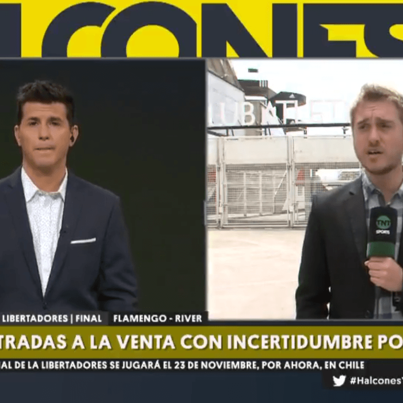 TNT Sports: "En Conmebol están esperando que el gobierno chileno de por suspendido el compromiso"