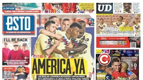 Las portadas del triunfo en San Luis