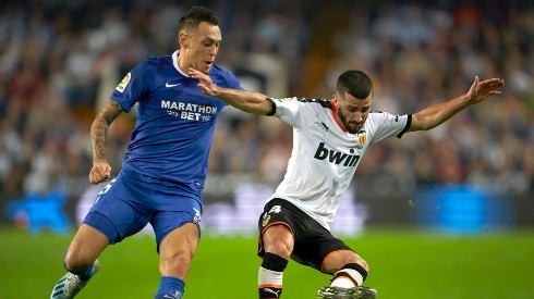 El gol de Ocampos no le alcanzó a Sevilla contra Valencia