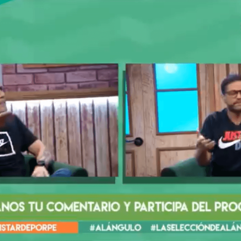 Picante debate en Al Ángulo: "Hablas como si hubieras tenido sesiones con Cueva"