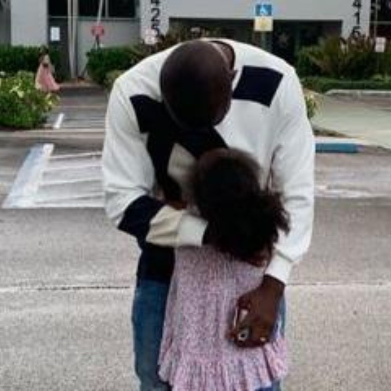 Enner Valencia se reencontró con su hija