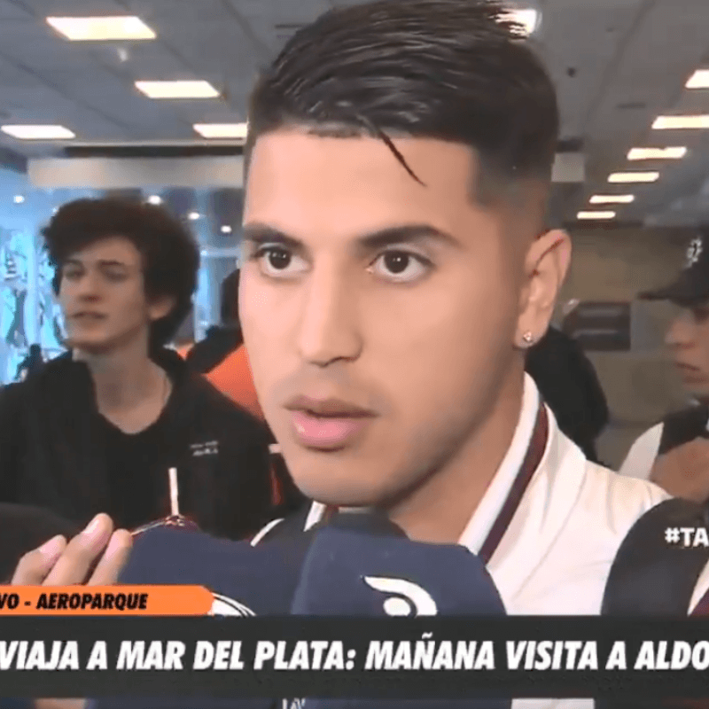 Exequiel Palacios avisa para qué está River: "Vamos por los tres torneos"