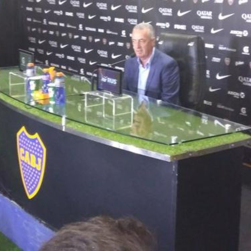 Alfaro: "Debemos dejar a Boca en el lugar que se merece"