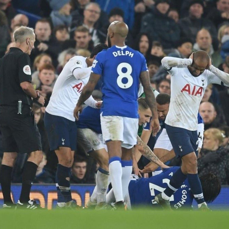 La fractura de André Gomes que conmocionó a hinchas y jugadores