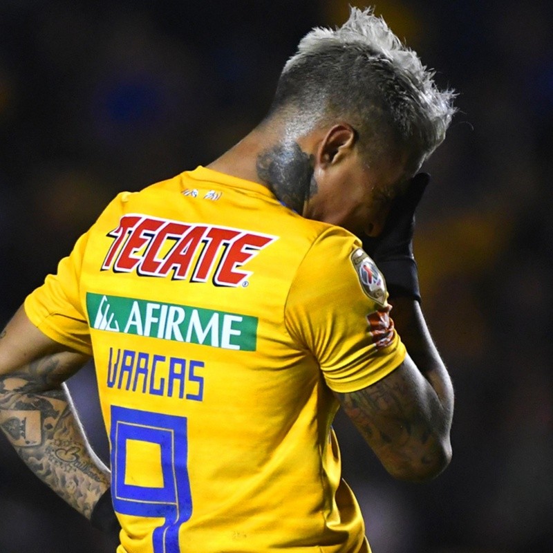 Confirman lesión de Eduardo Vargas en Tigres