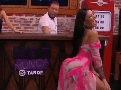 Erika Fernández dio una clase de baile caliente en Fox Sports