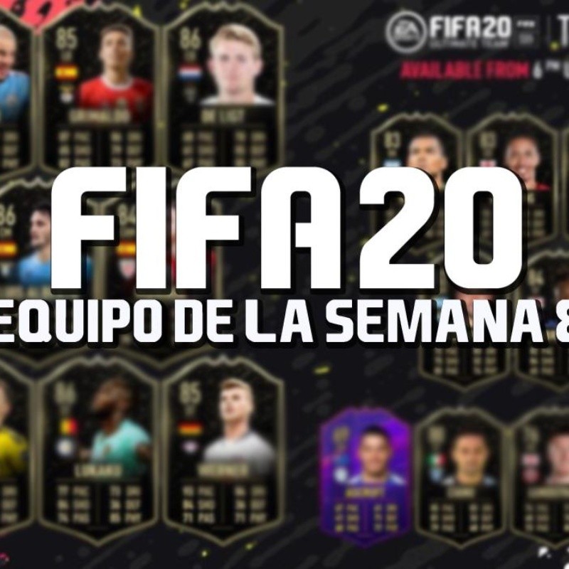 Tres OTW en el nuevo Equipo de la Semana 8 del FIFA 20