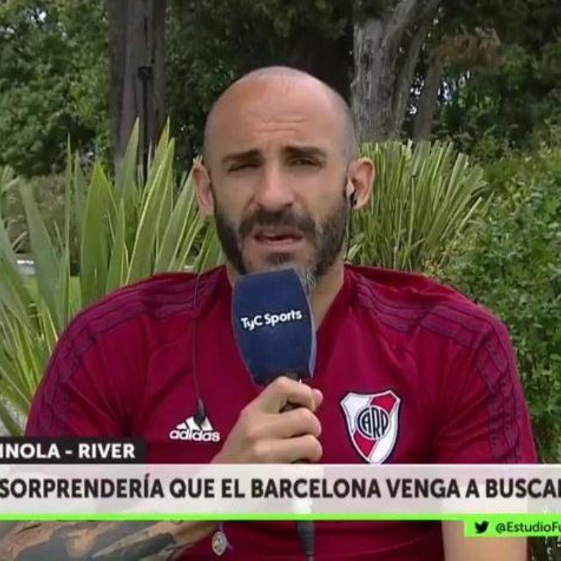 No dijo ninguna fecha, pero Pinola confirmó en qué momento se va a ir de River