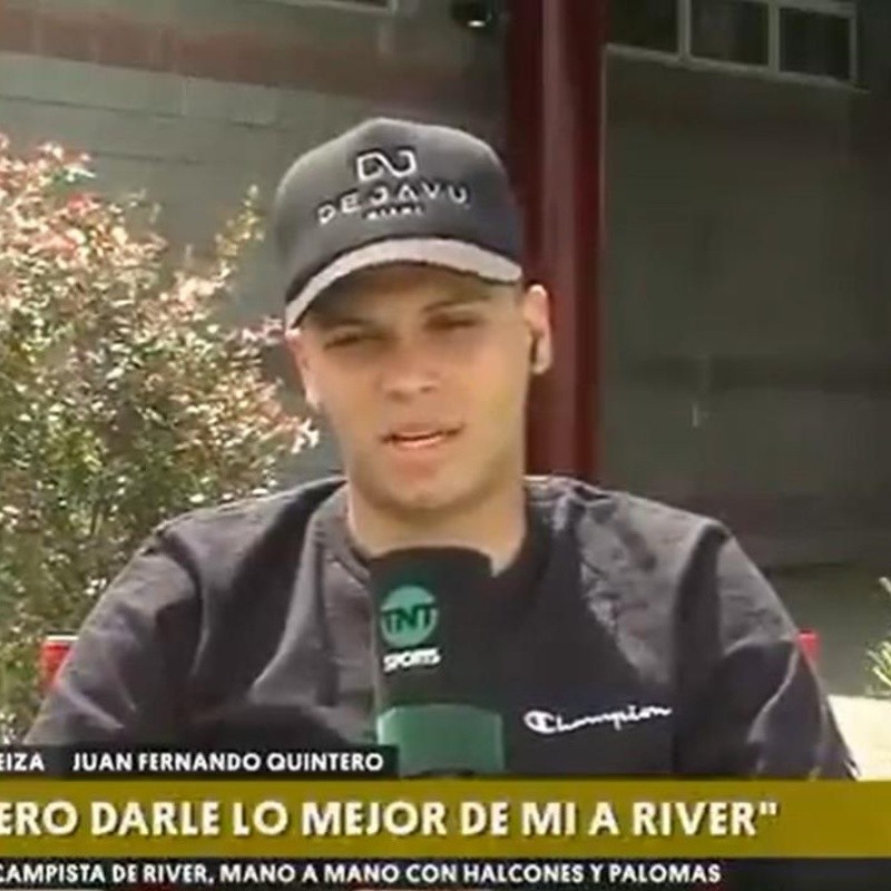 Juanfer sobre los hinchas de River: "Hacen que el club sea cada día más grande"