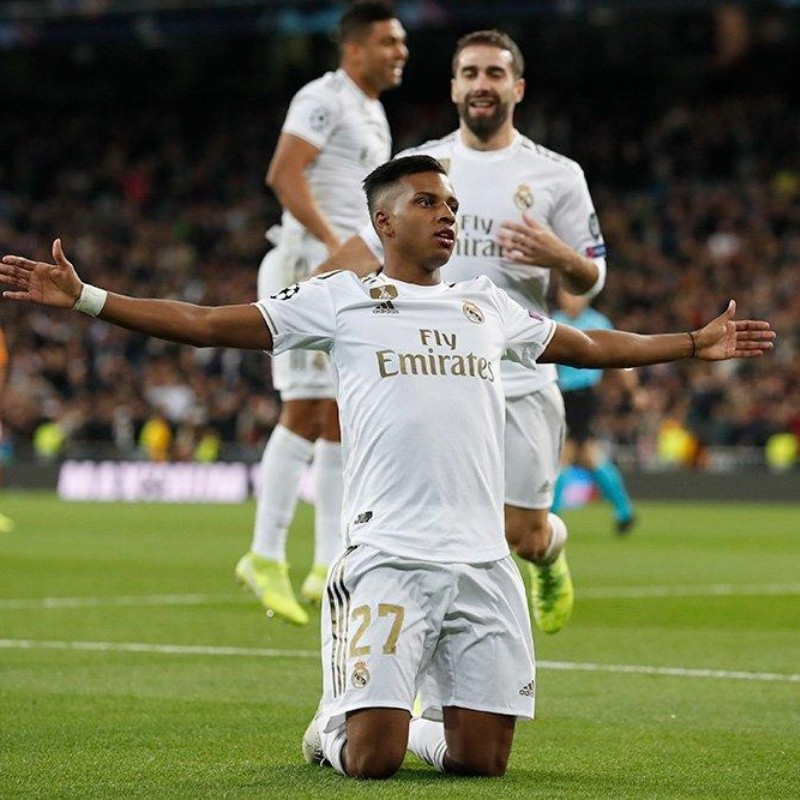 Rodrygo tuvo su noche soñada y Real Madrid volvió a pisar fuerte en Champions