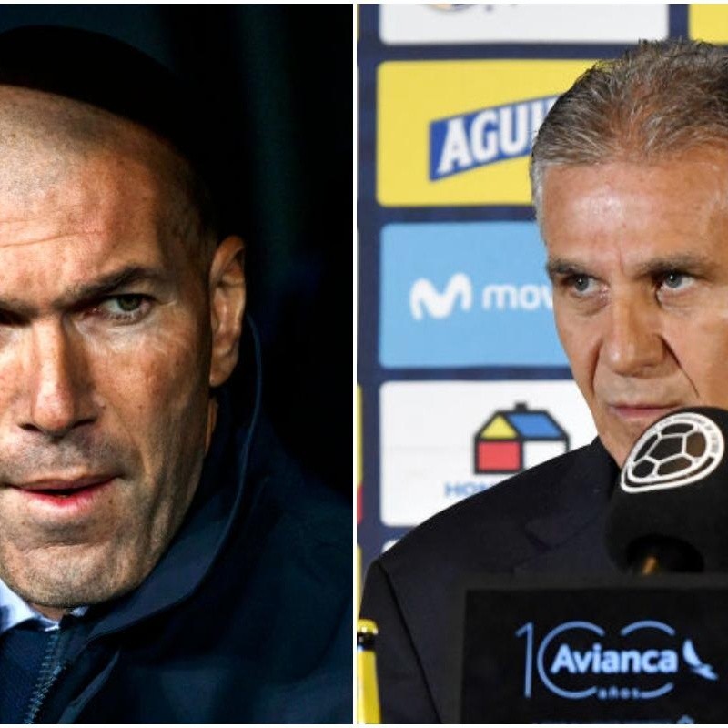 Empezó el 'tire y afloje' entre Zidane y Queiroz: "No me sorprende que convoquen a James"