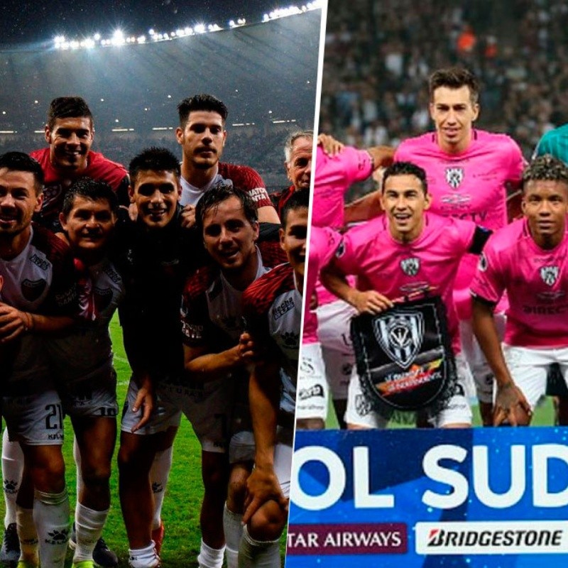 ¿No se confunden? Polémica por las camisetas de la final de la Copa Sudamericana