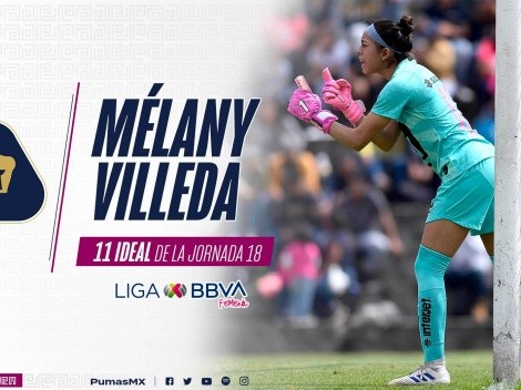 Jugadora de Pumas destaca en el once ideal de la Femenil