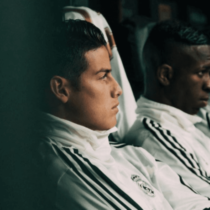 James Rodríguez, uno de los líderes de los suplentes más caros del mundo