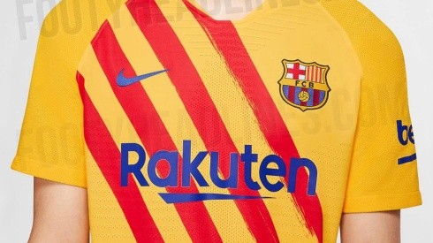 Se filtró la camiseta alternativa que utilizará el Barcelona