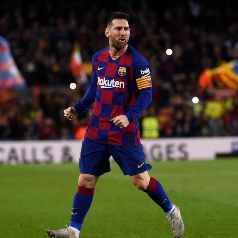 No diga Barcelona, diga Messi: dos goles de tiro libre y hat-trick para ser líder