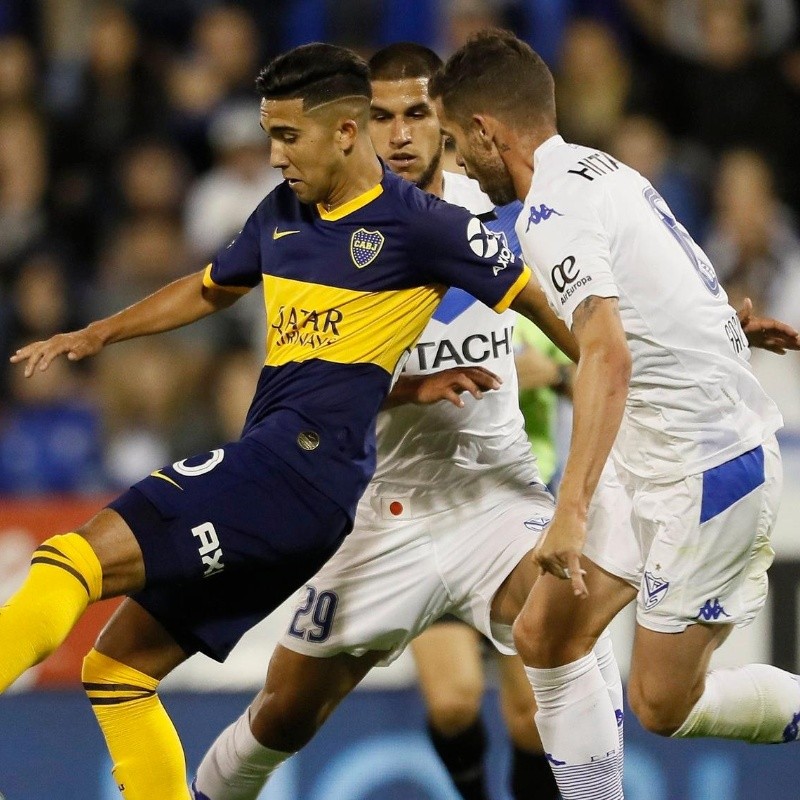 100% lucha: tanto Boca como Vélez se olvidaron de jugar, se dieron con todo y fue empate en Liniers