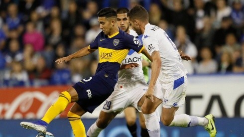 100% lucha: tanto Boca como Vélez se olvidaron de jugar, se dieron con todo y fue empate en Liniers