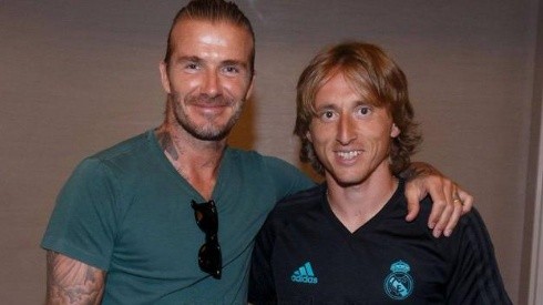 Beckham tienta a Modric con la MLS y preocupa al Real Madrid