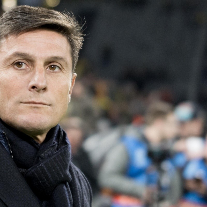 Javier Zanetti destacó a los jovenes talentos de México y no descartó la chance de llevarse a algún jugador