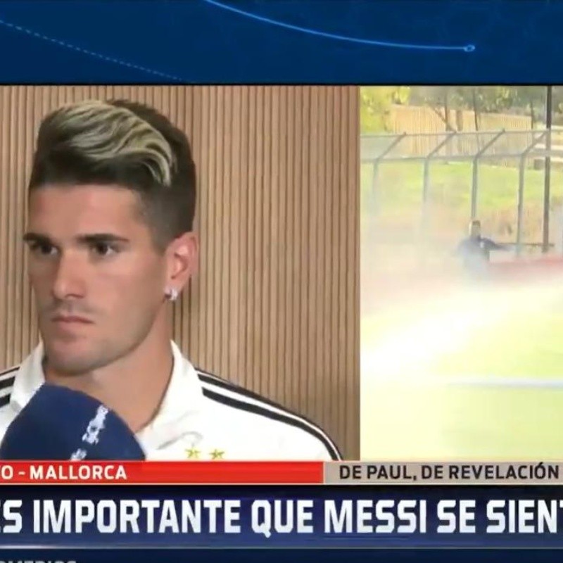 Rodrigo De Paul: "El único titular en la Selección Argentina es Messi"