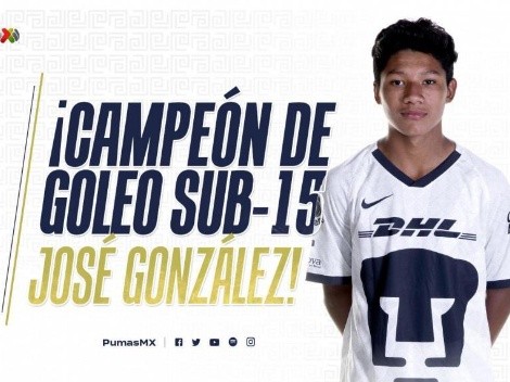 VIDEO | Liga MX destaca a José González como goleador del torneo Sub 15