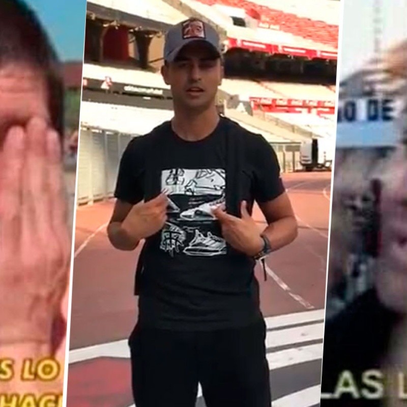 Las reacciones de los hinchas de River al video del Pity Martínez