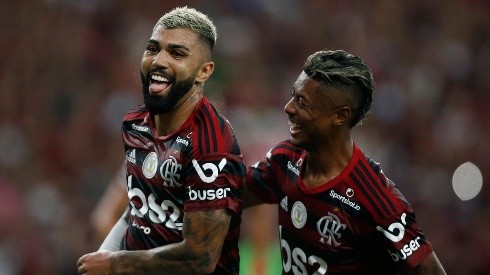 Gabriel Barbosa y Bruno Henrique, las principales armas de Flamengo