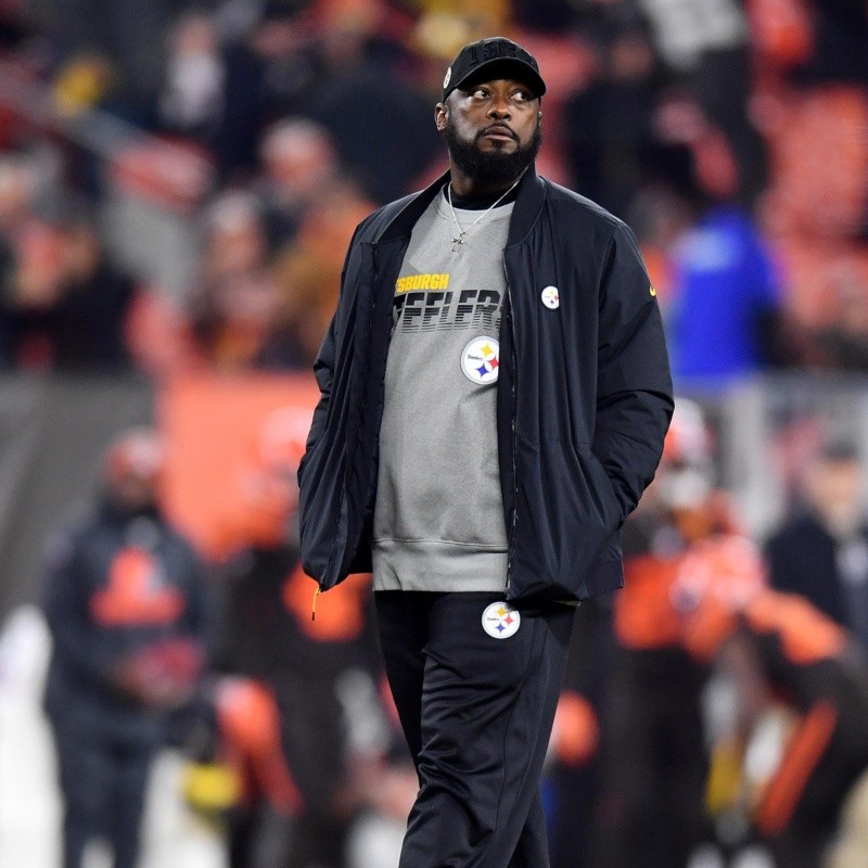 Mike Tomlin habló de la vergonzosa pelea entre Myles Garrett y los Steelers