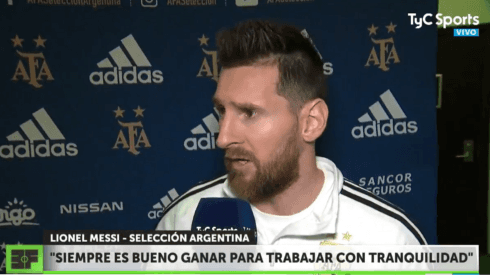 Más bueno no existe: la sincera respuesta de Messi sobre si fue penal