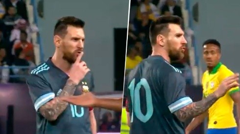 Video: el momento en que Messi mandó a callar en la cara a Tite