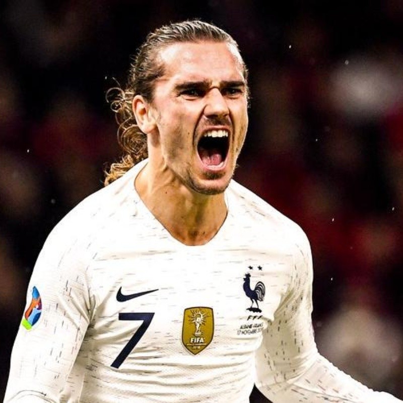 Griezmann metió posteo apenas Francia clasificó a la Eurocopa 2020