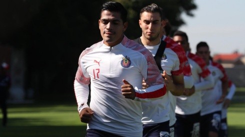 "Chapito" Sánchez regresó este lunes a los trabajos con el resto del plantel rojiblanco