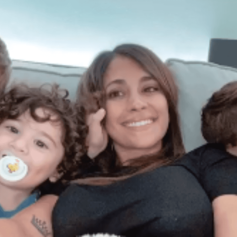 Los amamos: Antonela Roccuzzo metió foto con sus pequeños "viendo a papi"