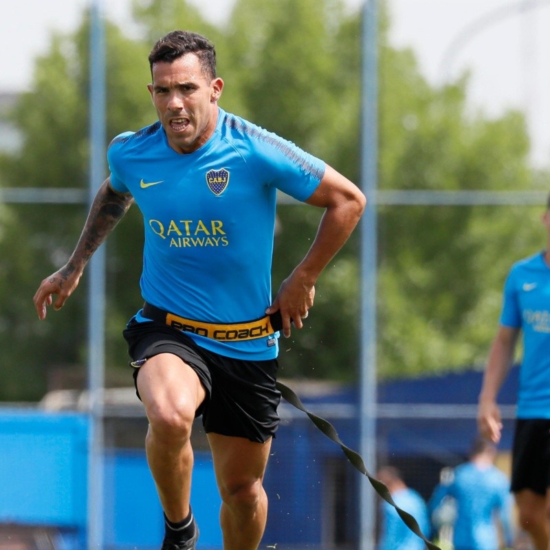 ¿Juega Tevez? El posible XI de Boca para enfrentar a Unión