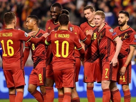 Bélgica cerró las Eliminatorias a la Euro con un set: 6 a 1 a Chipre