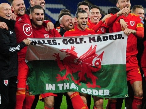 Al Madrid no le gusta esto: la bandera de Gales y Bale tras clasificar a la Euro